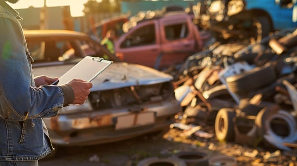 Scrap car value calculator for Canada