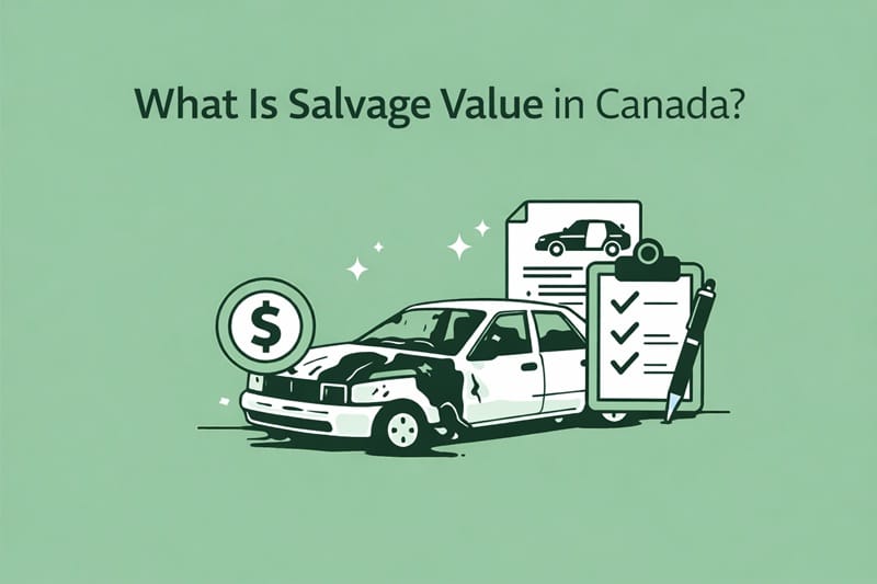 What is vehicle salvage value in Canada